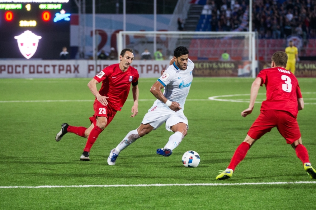 РОСГОССТРАХ Чемпионат России 2015/16, 28-й тур, «Мордовия» — «Зенит»