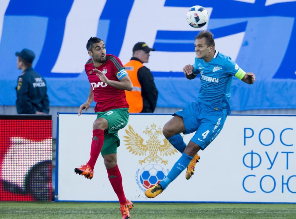РОСГОССТРАХ Чемпионат России 2015/16, 29-й тур, «Зенит» — «Локомотив»