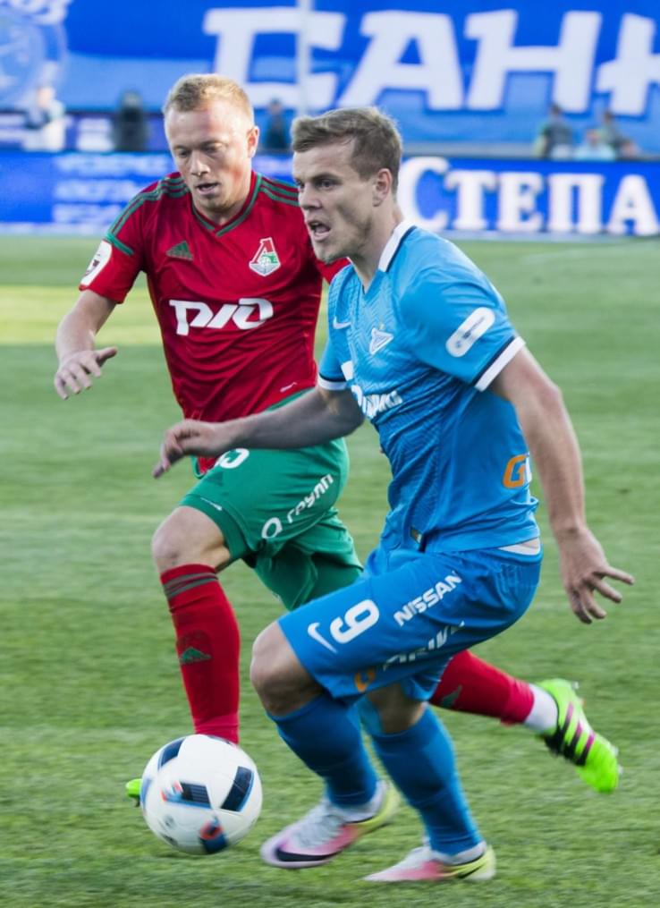 РОСГОССТРАХ Чемпионат России 2015/16, 29-й тур, «Зенит» — «Локомотив»