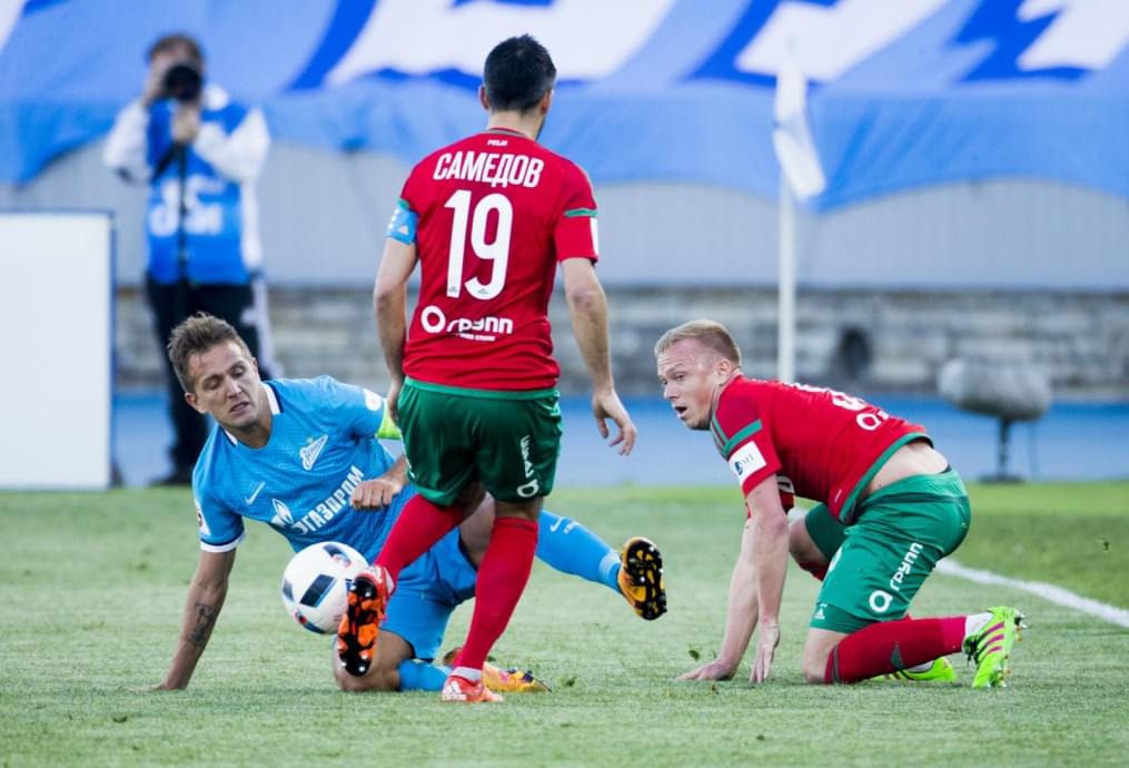 РОСГОССТРАХ Чемпионат России 2015/16, 29-й тур, «Зенит» — «Локомотив»