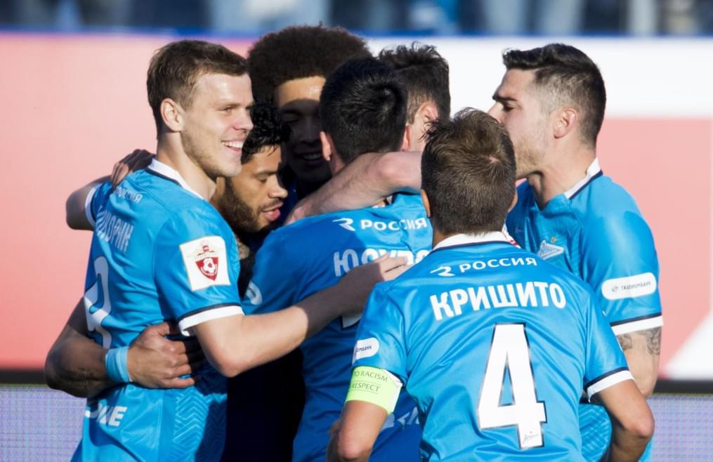 РОСГОССТРАХ Чемпионат России 2015/16, 29-й тур, «Зенит» — «Локомотив»