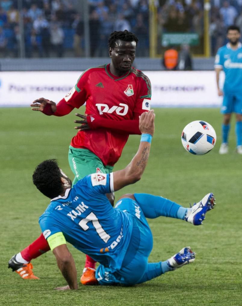 РОСГОССТРАХ Чемпионат России 2015/16, 29-й тур, «Зенит» — «Локомотив»