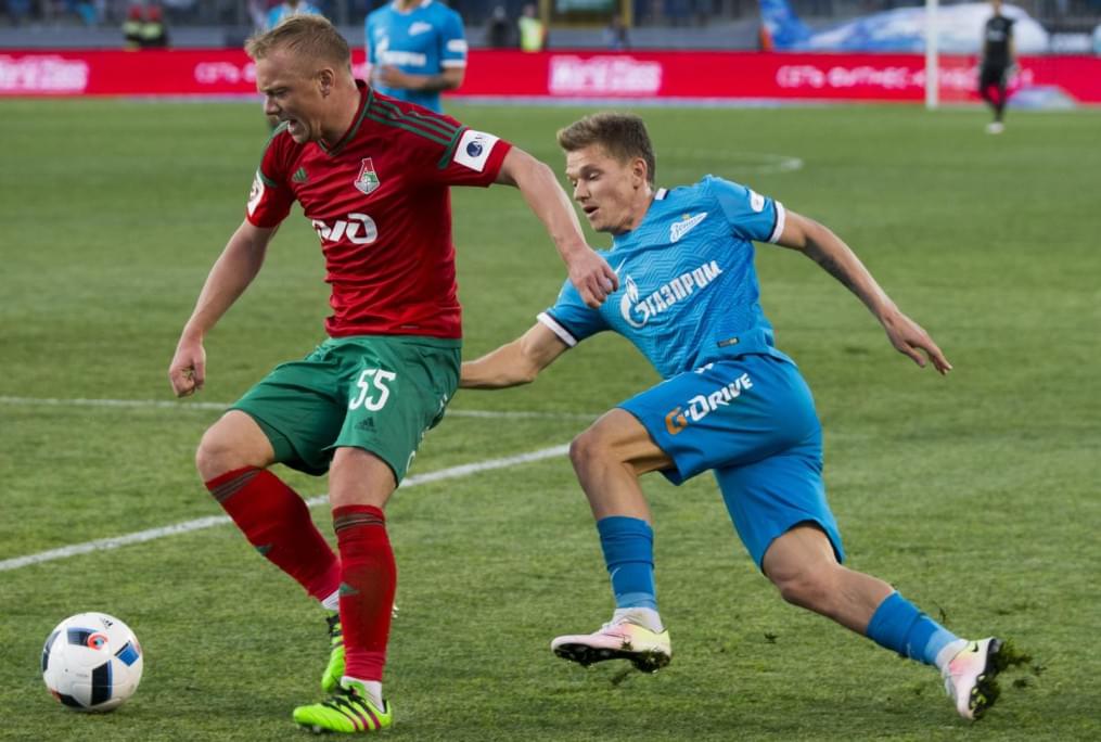 РОСГОССТРАХ Чемпионат России 2015/16, 29-й тур, «Зенит» — «Локомотив»