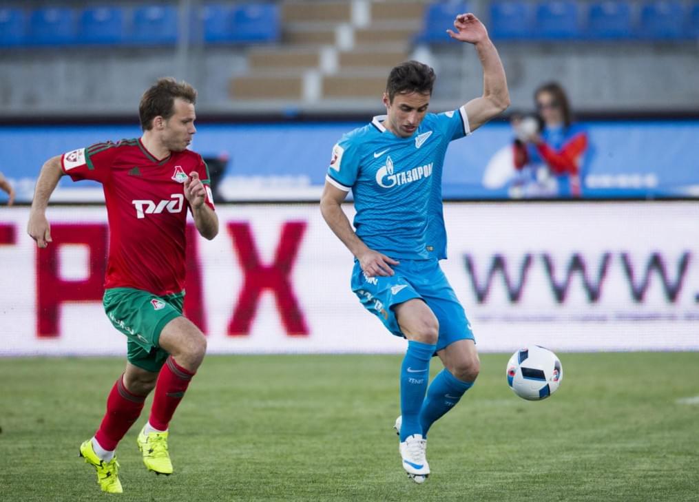 РОСГОССТРАХ Чемпионат России 2015/16, 29-й тур, «Зенит» — «Локомотив»