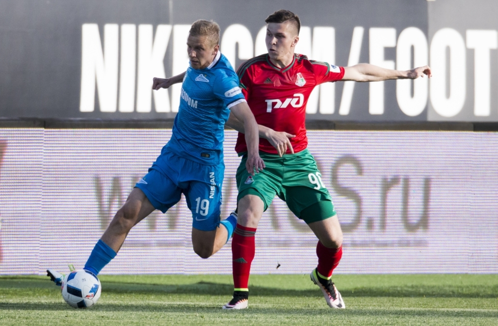 РОСГОССТРАХ Чемпионат России 2015/16, 29-й тур, «Зенит» — «Локомотив»