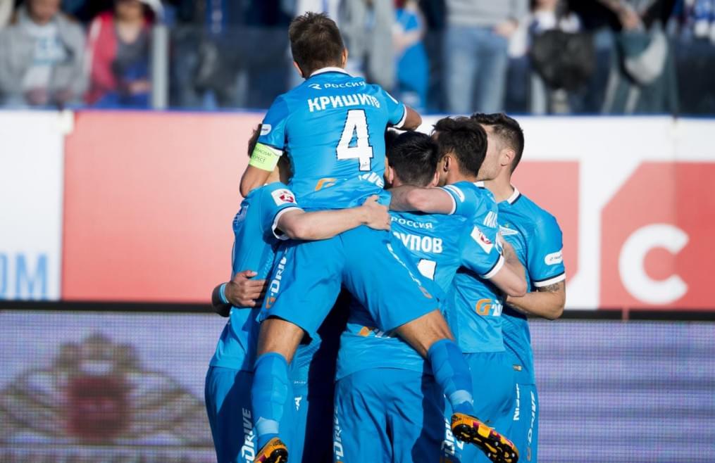 РОСГОССТРАХ Чемпионат России 2015/16, 29-й тур, «Зенит» — «Локомотив»