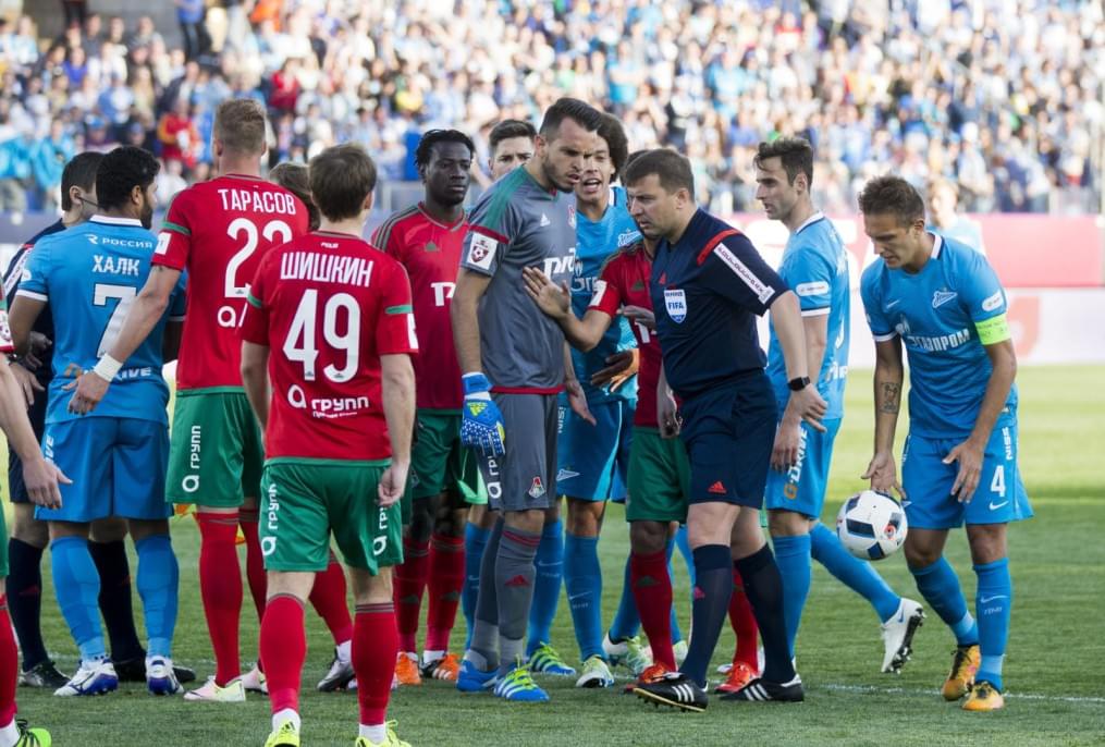 РОСГОССТРАХ Чемпионат России 2015/16, 29-й тур, «Зенит» — «Локомотив»