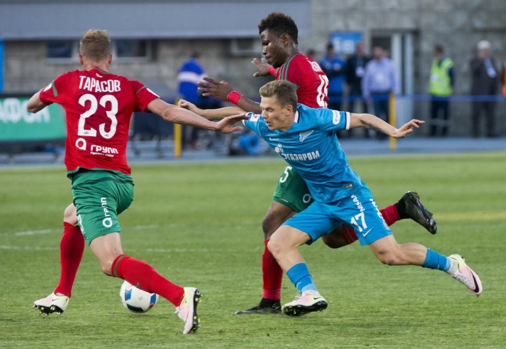 РОСГОССТРАХ Чемпионат России 2015/16, 29-й тур, «Зенит» — «Локомотив»