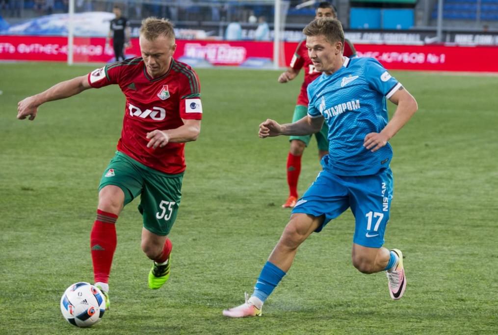 РОСГОССТРАХ Чемпионат России 2015/16, 29-й тур, «Зенит» — «Локомотив»