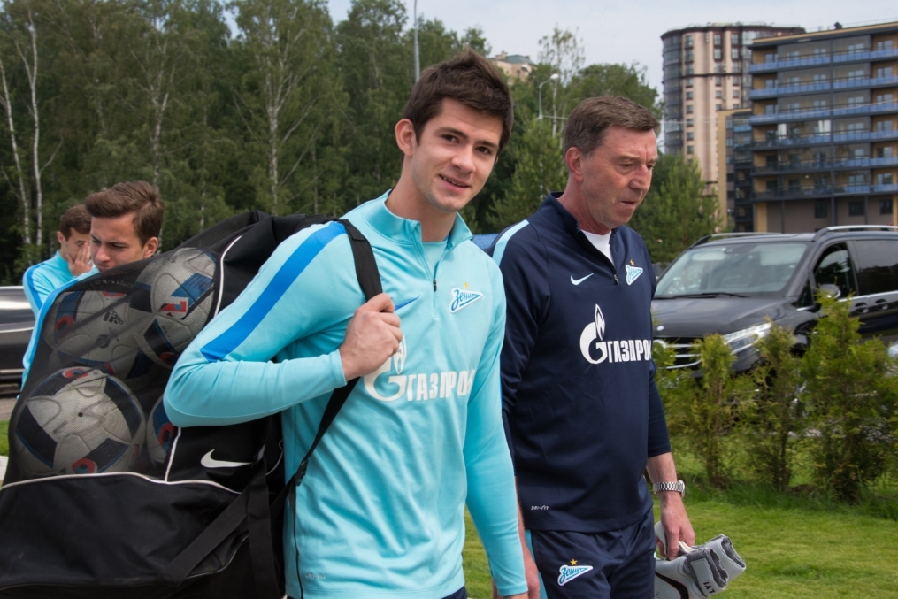 «Газпром»-тренировочные сборы: 16 июня, утренняя тренировка