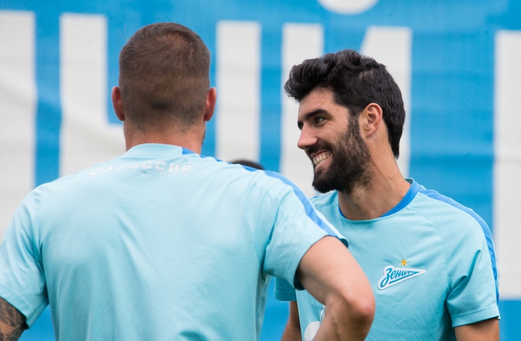 «Газпром»-тренировочные сборы: 16 июня, утренняя тренировка