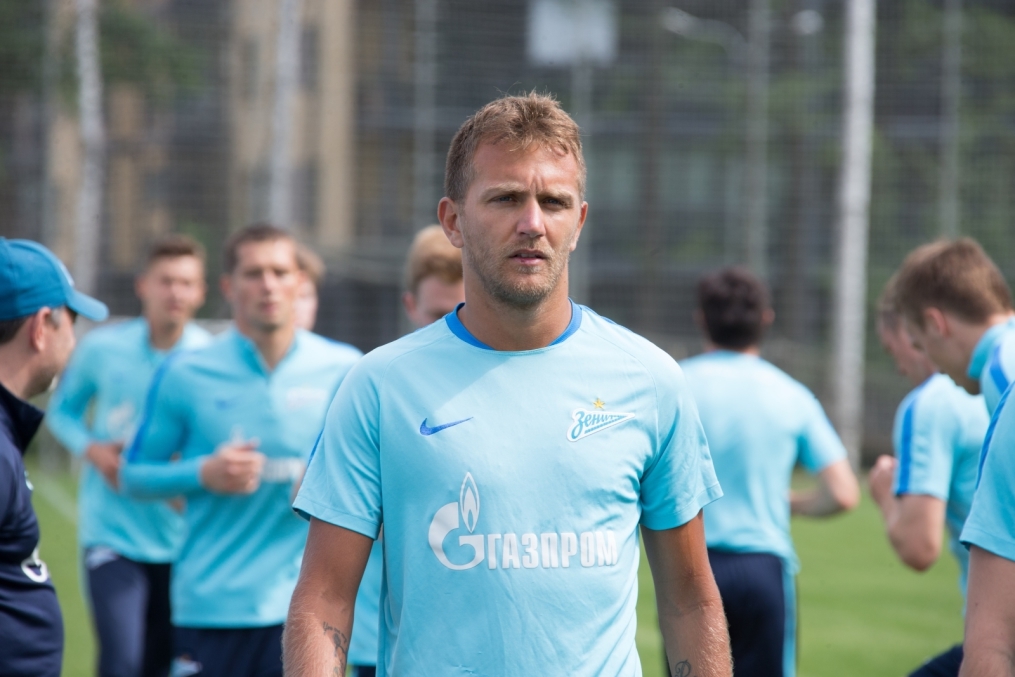 «Газпром»-тренировочные сборы: 16 июня, утренняя тренировка