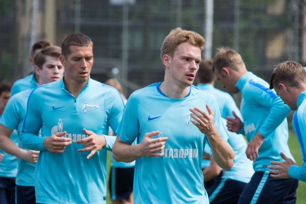 «Газпром»-тренировочные сборы: 16 июня, утренняя тренировка