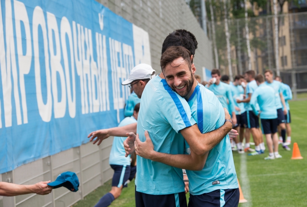 «Газпром»-тренировочные сборы: 16 июня, утренняя тренировка