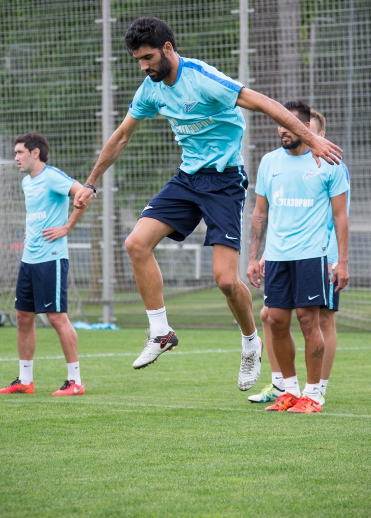 «Газпром»-тренировочные сборы: 16 июня, утренняя тренировка