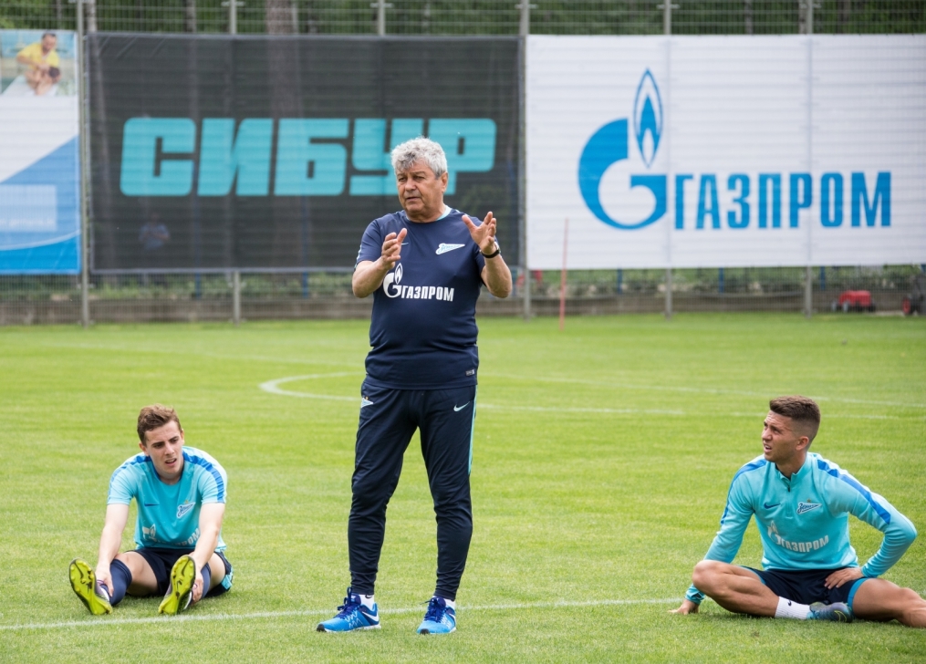 «Газпром»-тренировочные сборы: 16 июня, утренняя тренировка