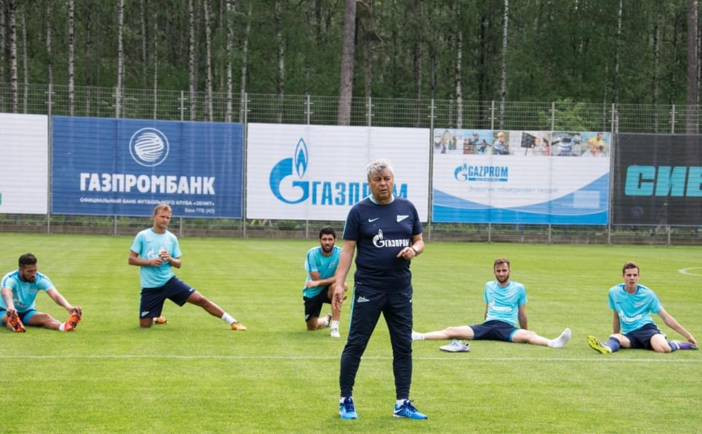 «Газпром»-тренировочные сборы: 16 июня, утренняя тренировка