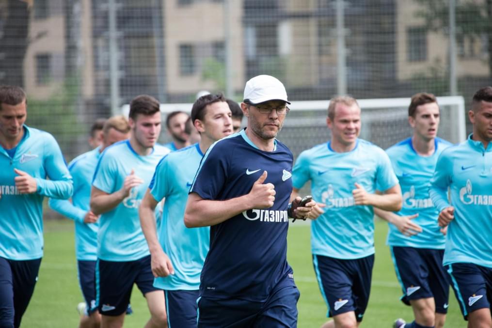 «Газпром»-тренировочные сборы: 16 июня, утренняя тренировка