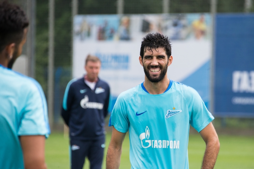 «Газпром»-тренировочные сборы: 16 июня, утренняя тренировка