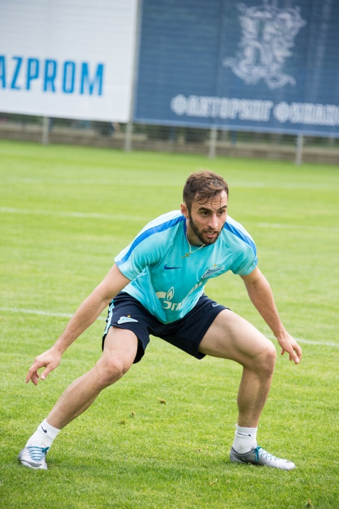 «Газпром»-тренировочные сборы: 16 июня, утренняя тренировка