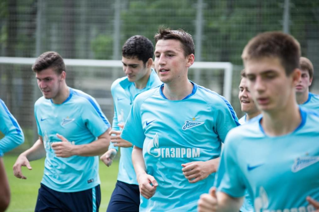 «Газпром»-тренировочные сборы: 16 июня, утренняя тренировка