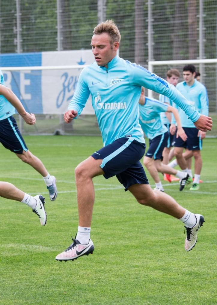 «Газпром»-тренировочные сборы: 16 июня, утренняя тренировка