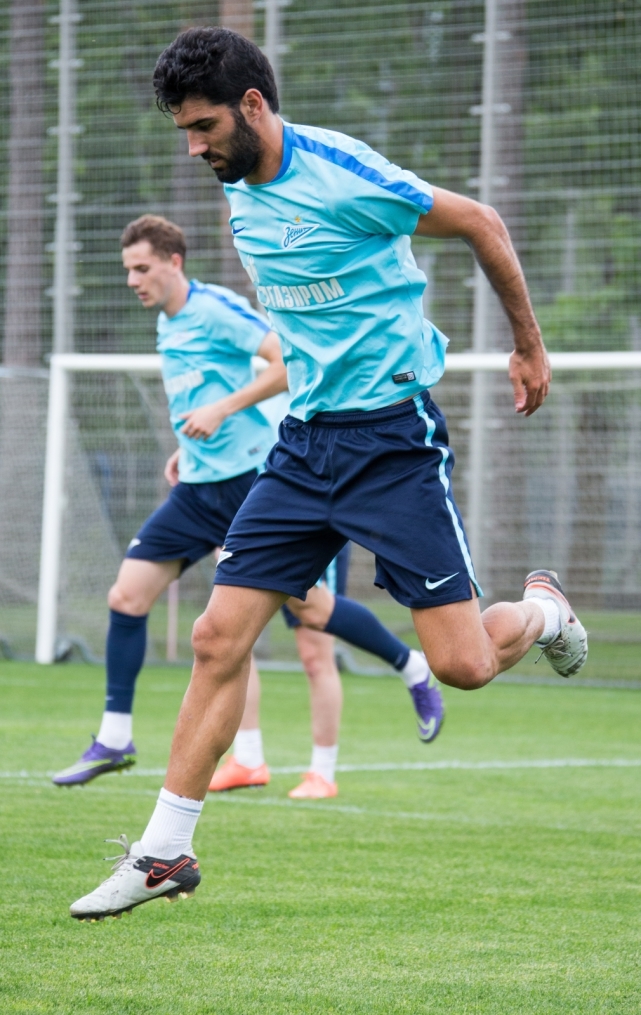 «Газпром»-тренировочные сборы: 16 июня, утренняя тренировка