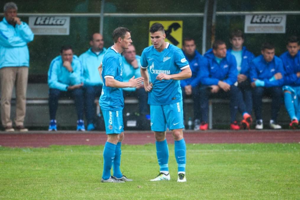 «Газпром»-тренировочные сборы в Австрии: товарищеский матч «Зенит»  —  ОС Ирака