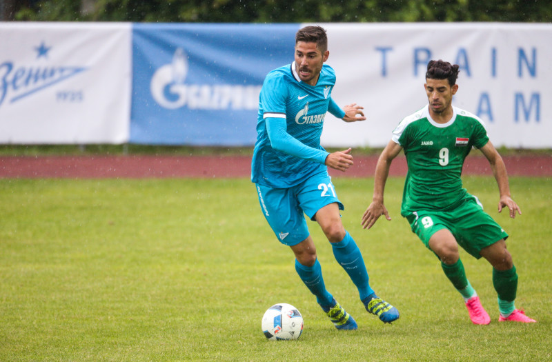 «Газпром»-тренировочные сборы в Австрии: товарищеский матч «Зенит»  —  ОС Ирака