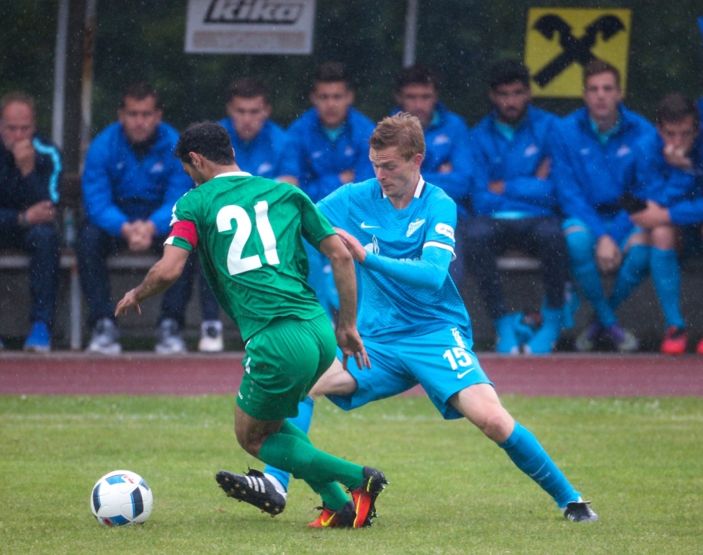 «Газпром»-тренировочные сборы в Австрии: товарищеский матч «Зенит»  —  ОС Ирака