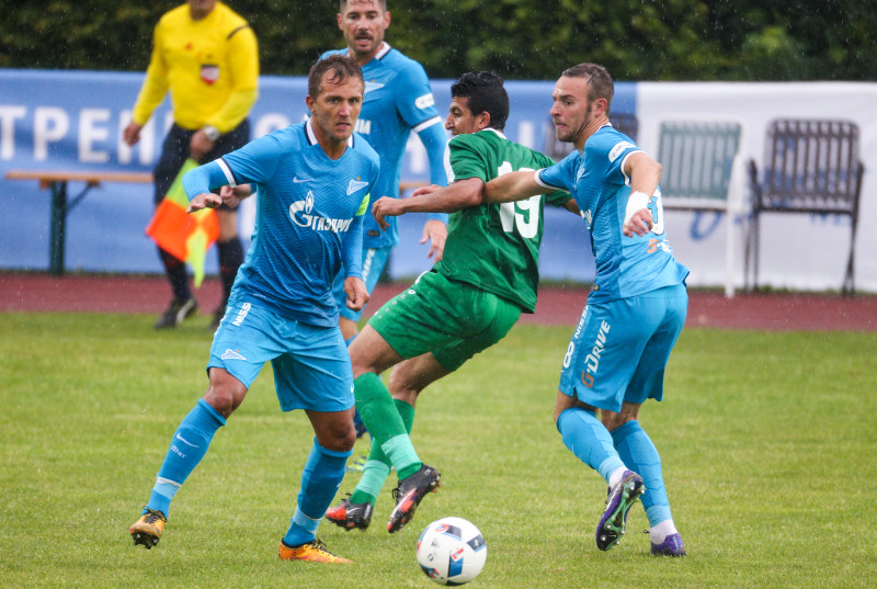 «Газпром»-тренировочные сборы в Австрии: товарищеский матч «Зенит»  —  ОС Ирака