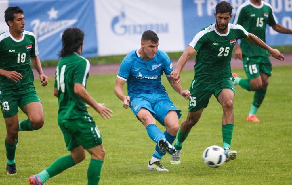 «Газпром»-тренировочные сборы в Австрии: товарищеский матч «Зенит»  —  ОС Ирака