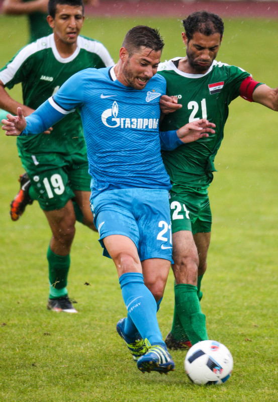 «Газпром»-тренировочные сборы в Австрии: товарищеский матч «Зенит»  —  ОС Ирака