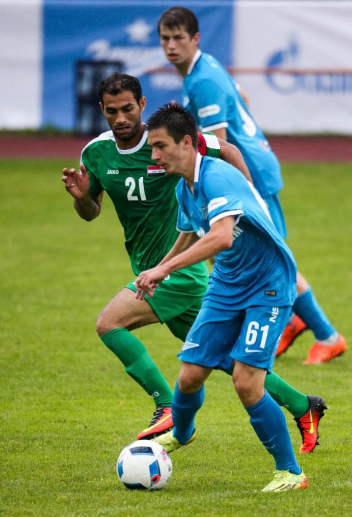 «Газпром»-тренировочные сборы в Австрии: товарищеский матч «Зенит»  —  ОС Ирака