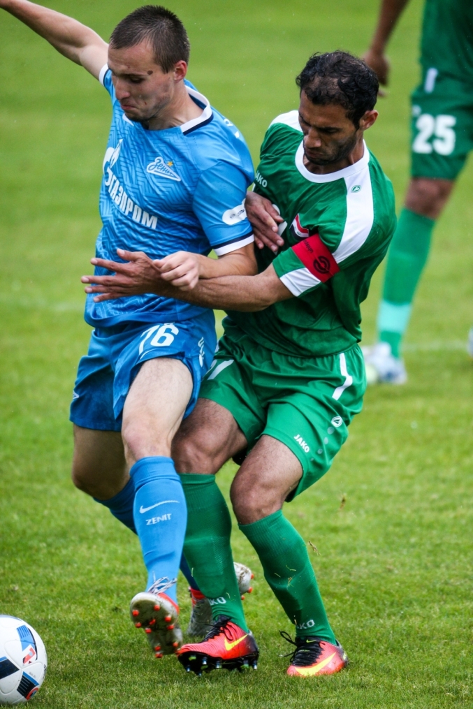 «Газпром»-тренировочные сборы в Австрии: товарищеский матч «Зенит»  —  ОС Ирака