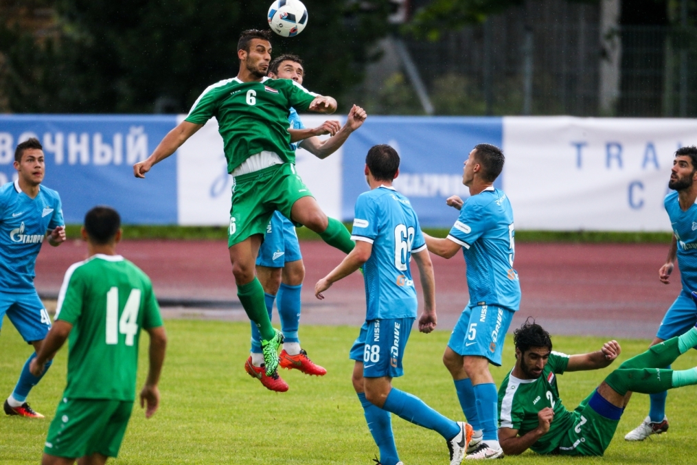 «Газпром»-тренировочные сборы в Австрии: товарищеский матч «Зенит»  —  ОС Ирака