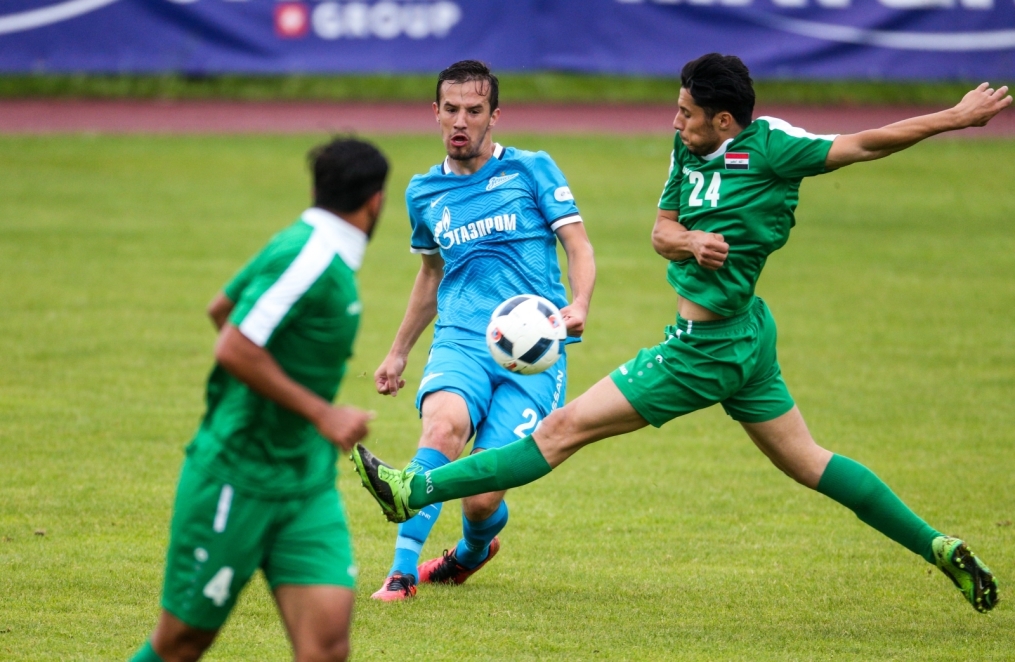 «Газпром»-тренировочные сборы в Австрии: товарищеский матч «Зенит»  —  ОС Ирака