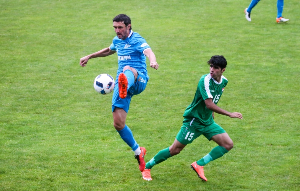 «Газпром»-тренировочные сборы в Австрии: товарищеский матч «Зенит»  —  ОС Ирака