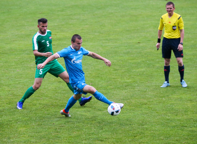 «Газпром»-тренировочные сборы в Австрии: товарищеский матч «Зенит»  —  ОС Ирака