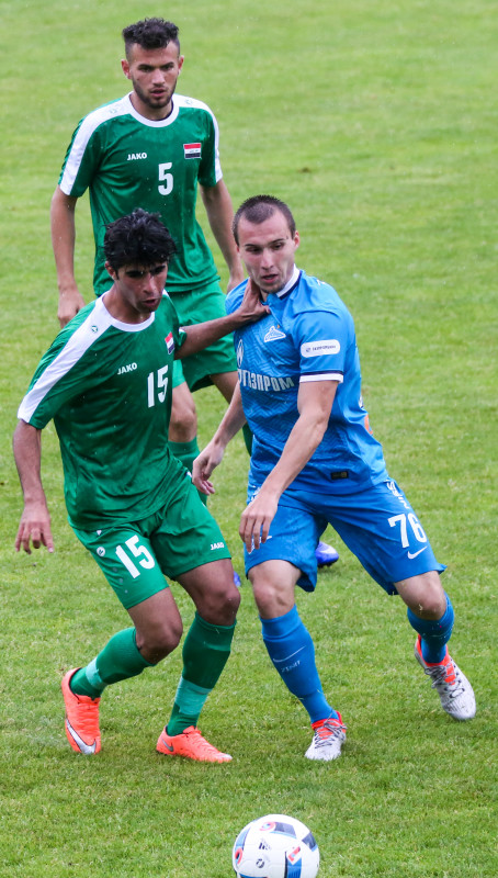 «Газпром»-тренировочные сборы в Австрии: товарищеский матч «Зенит»  —  ОС Ирака