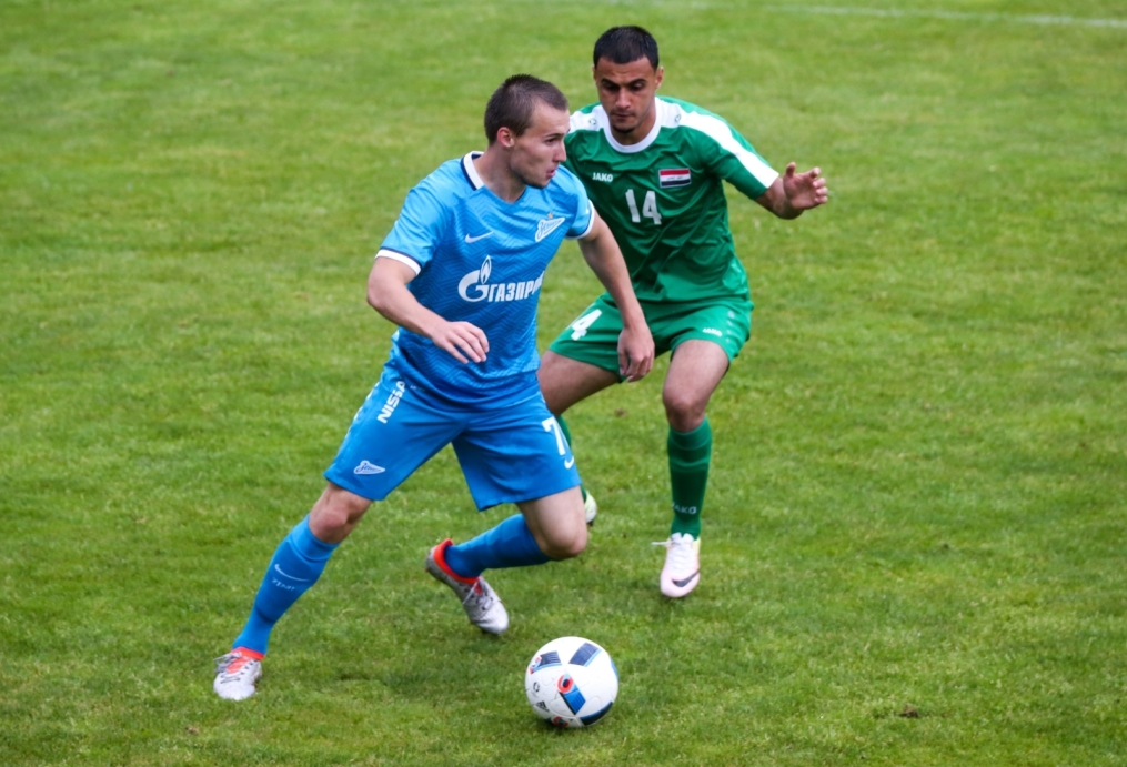 «Газпром»-тренировочные сборы в Австрии: товарищеский матч «Зенит»  —  ОС Ирака