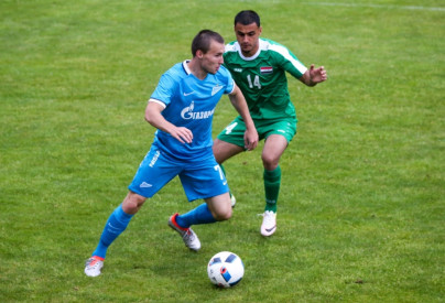 «Газпром»-тренировочные сборы в Австрии: товарищеский матч «Зенит»  —  ОС Ирака