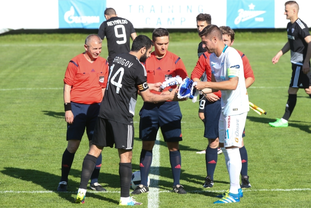 «Газпром»-тренировочные сборы в Австрии: товарищеский матч «Зенит»  —   «Карабах»