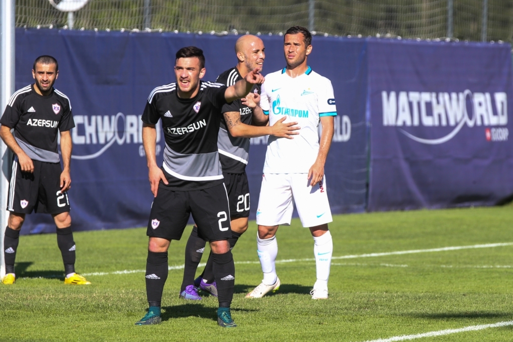 «Газпром»-тренировочные сборы в Австрии: товарищеский матч «Зенит»  —   «Карабах»