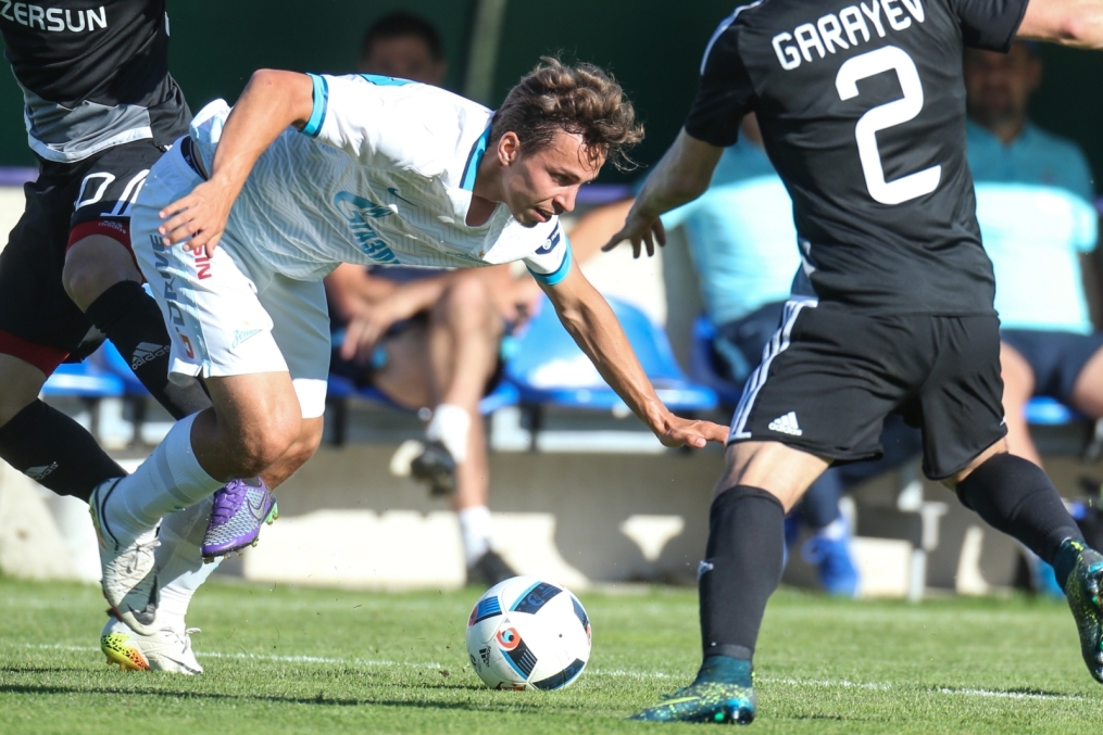 «Газпром»-тренировочные сборы в Австрии: товарищеский матч «Зенит»  —   «Карабах»