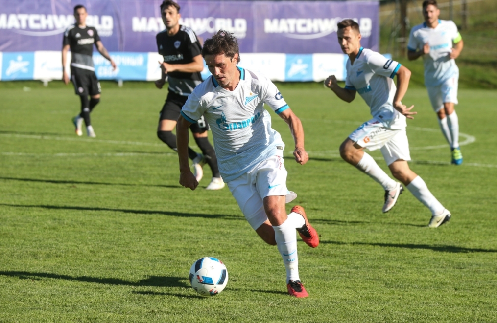 «Газпром»-тренировочные сборы в Австрии: товарищеский матч «Зенит»  —   «Карабах»