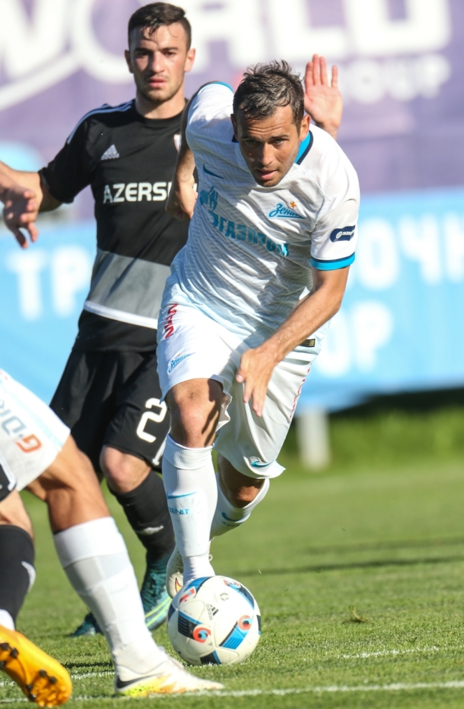 «Газпром»-тренировочные сборы в Австрии: товарищеский матч «Зенит»  —   «Карабах»