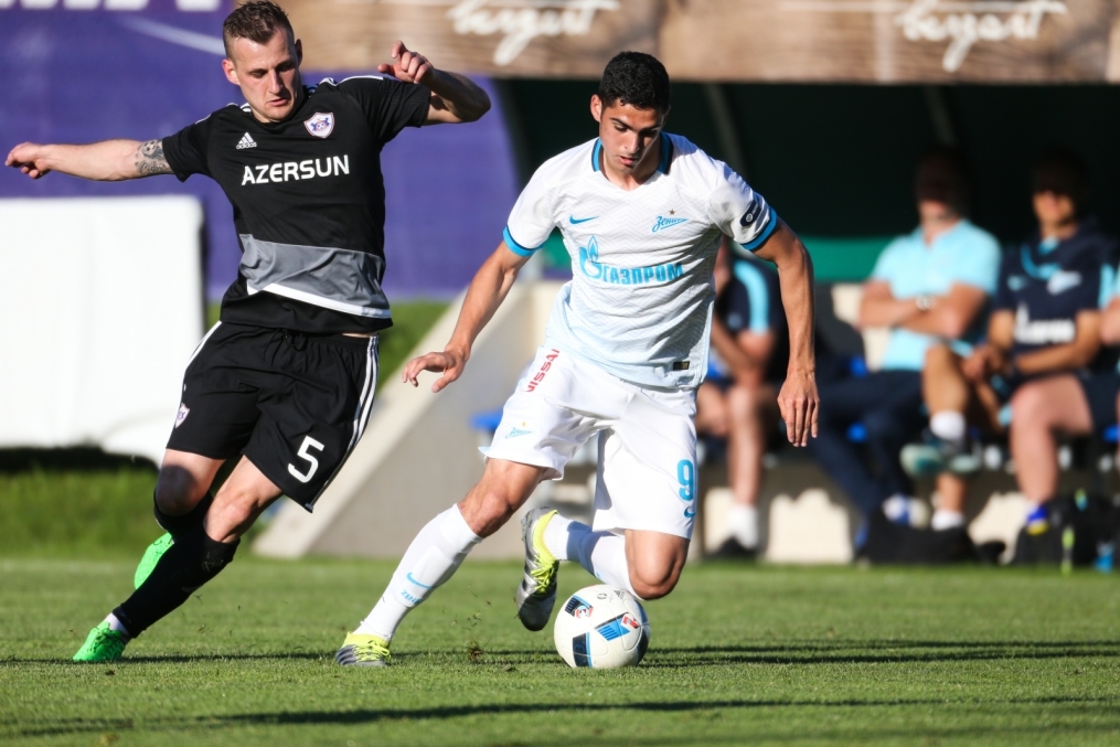 «Газпром»-тренировочные сборы в Австрии: товарищеский матч «Зенит»  —   «Карабах»