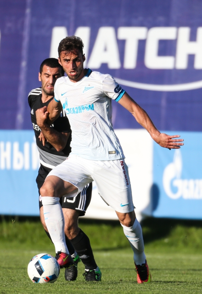 «Газпром»-тренировочные сборы в Австрии: товарищеский матч «Зенит»  —   «Карабах»