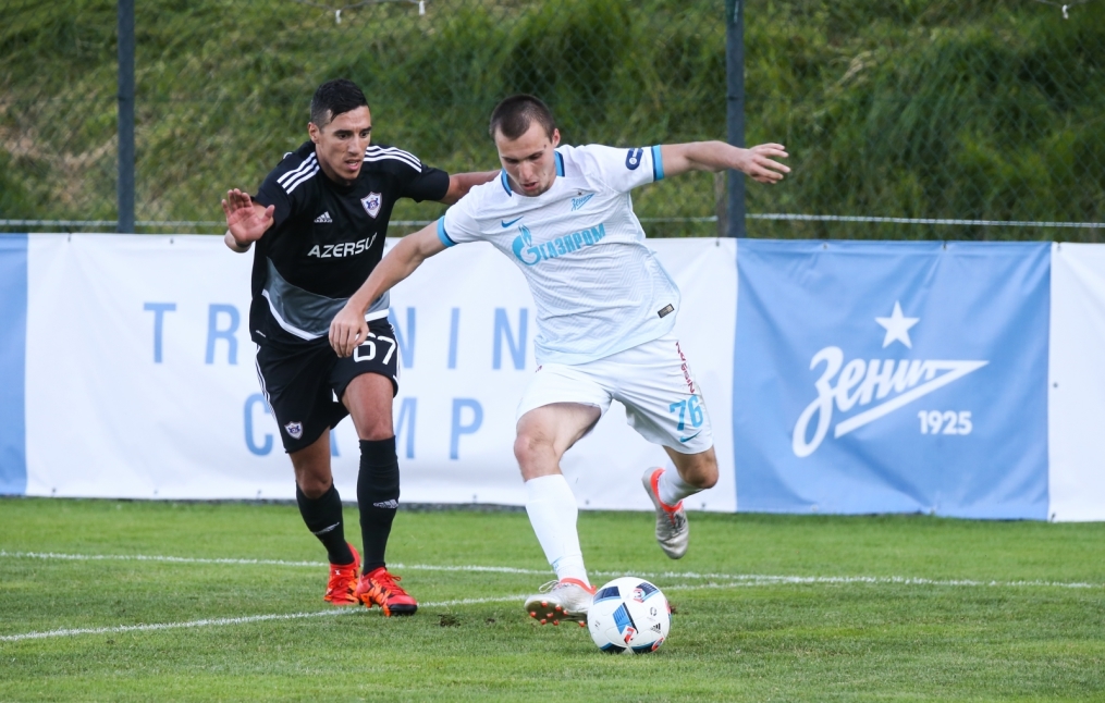 «Газпром»-тренировочные сборы в Австрии: товарищеский матч «Зенит»  —   «Карабах»